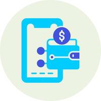 Digital Wallet Vector Icon