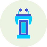 Podium Vector Icon