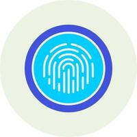 Fingerprint Vector Icon