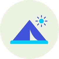 Tent Vector Icon