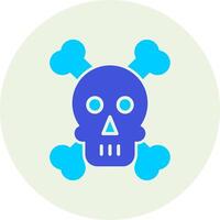 Skull And Bones Vector Icon