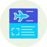 Plane Ticket Vector Icon