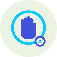 Stop Vector Icon