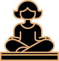 Yoga Vector Icon