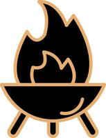 Firepit Vector Icon