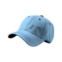 AI generated Baseball Cap isolated on white background , photorealistic, AI generated photo