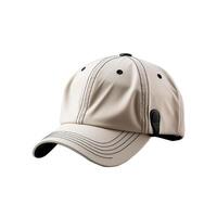 AI generated Baseball Cap isolated on white background , photorealistic, AI generated photo