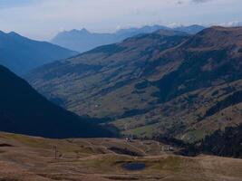 a large mountain range photo