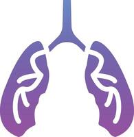 Lungs Vector Icon