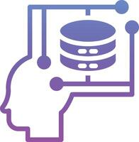 Intelligent Data Vector Icon