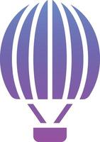 Hot Air Balloon Vector Icon