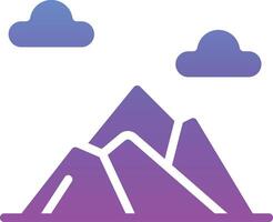 Mountains Vector Icon
