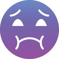 Nauseated Face Vector Icon