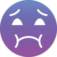 Nauseated Face Vector Icon