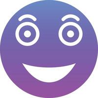 Grinning Face Vector Icon