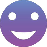 Smiling Face Vector Icon