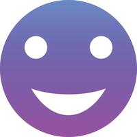 Smiling Face Vector Icon
