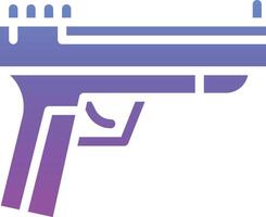 icono de vector de pistola