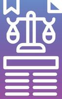 Legal Documents Vector Icon