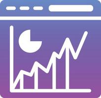 Website Statistics Vector Icon