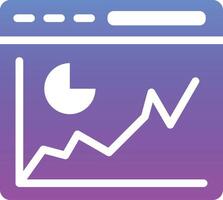 Analysis Diagram Vector Icon