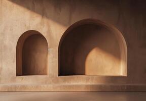 AI generated lightroom arches wall art arches wall photo