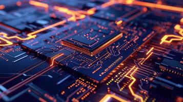 AI generated a chip shaped like a computer chip photo