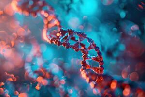 AI generated the first dna molecule photo