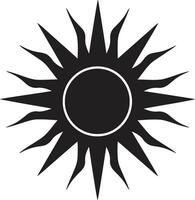 solar espectro Dom logo icono brillantemente brillante Dom simbolismo vector