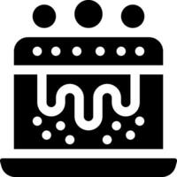 this icon or logo dessert icon or other where it explaints the something either food or drink that is eaten after a heavy meal or design application software or other and be used for web vector