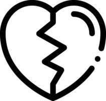 esta icono o logo corazones icono o otro dónde eso explica el símbolos o elementos acerca de sentimientos o formas de amor etc y ser usado para web, solicitud y logo diseño vector