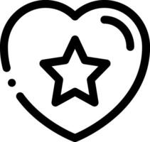 esta icono o logo corazones icono o otro dónde eso explica el símbolos o elementos acerca de sentimientos o formas de amor etc y ser usado para web, solicitud y logo diseño vector