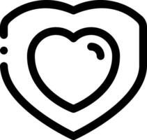 this icon or logo hearts icon or other where it explains the symbols or elements about feelings or forms of love etc and be used for web,  application and logo design vector