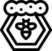 esta icono o logo miel icono o otro dónde eso explicaciones el alguna cosa relacionado a miel tal como abejas y otros o diseño solicitud software o otro y ser usado para web vector