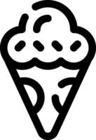 this icon or logo ice cream icon or other where it explaints the all types of ice cream, be it flavors, colors, lists of ice creams and others or design application software or other vector