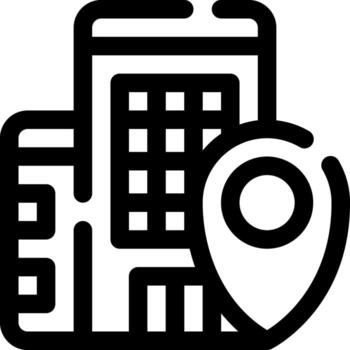 this icon or logo navigation icon or other where it explaints the symbols in the form of instructions that direct the user to a goal and others or design application software or other vector