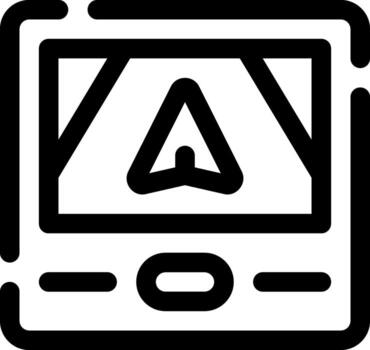 this icon or logo navigation icon or other where it explaints the symbols in the form of instructions that direct the user to a goal and others or design application software or other vector