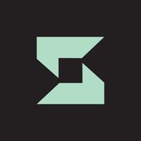 Initial letter s logo or ss logo vector design template