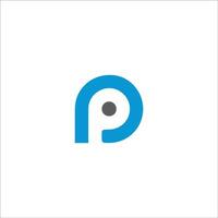 Initial letter pp logo or p logo vector design template