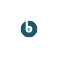 Initial letter ob or bo logo vector design template