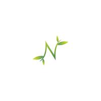 N logo or NN logo and icon design vector