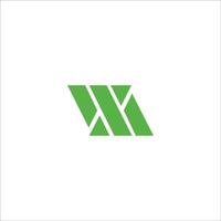 Initial letter wm logo or mw logo vector design template
