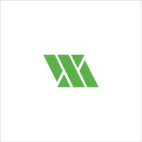 Initial letter wm logo or mw logo vector design template