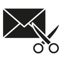 Message Crafting icon line vector illustration