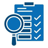 Model Evaluation icon line vector illustration