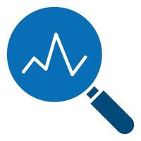 Anomaly Detection icon line vector illustration