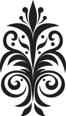 Floral Finesse Emblem Vector Design Botanical Radiance Floral Element Logo