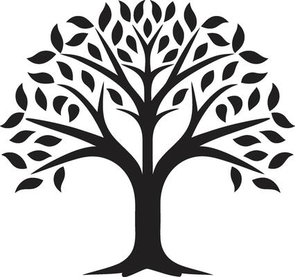 Verdant Legacy Iconic Tree Logo Icon Grove Guardian Tree Icon Mark