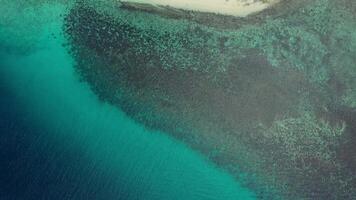 Aerial view of Pagtenga Island North Kay video