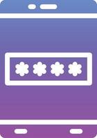 Password Field Vector Icon Vector Icon